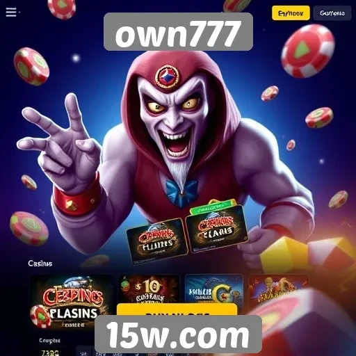 Promoções e bônus atraentes no own777